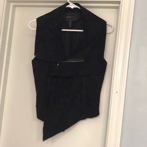 BCBG MaxAzria suede vest